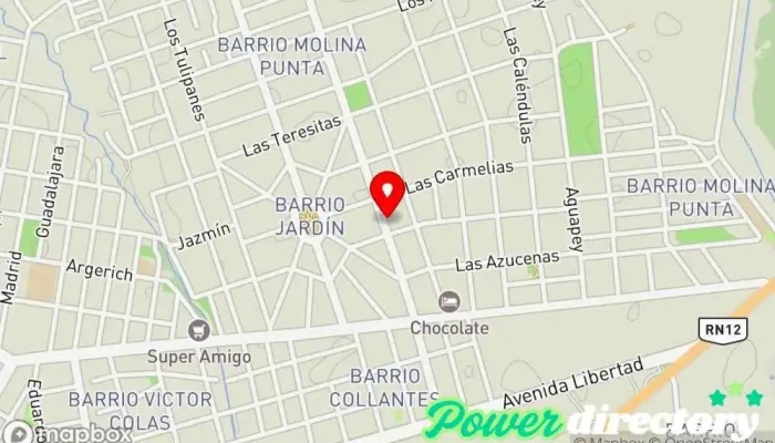 mapa de Eli te saca de VERAZ Servicios legales en Corrientes