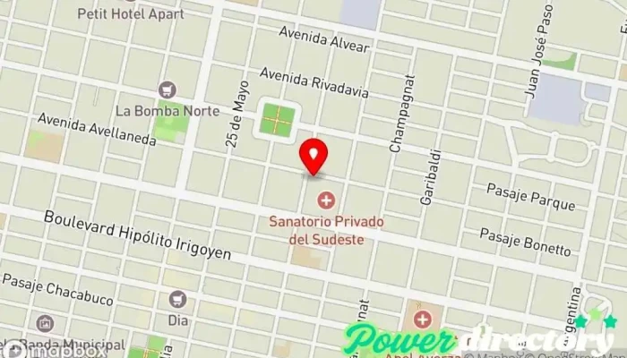 mapa de ENCHUFADOS MARCOS JUAREZ Tienda de accesorios para móviles en Marcos Juárez