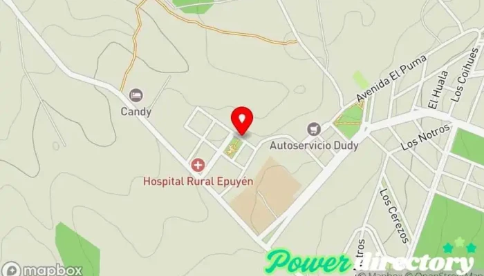 mapa de EpuCoop - Cooperativa de Servicios Telefónicos de Epuyen Ltda Oficinas de empresa en Epuyén
