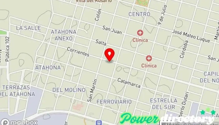 mapa de Equipo Crear Servicio de salud mental en Villa del Rosario
