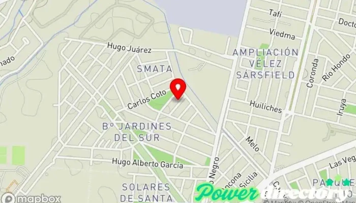 mapa de Espacio Encontrarse Fisioterapeuta en Córdoba