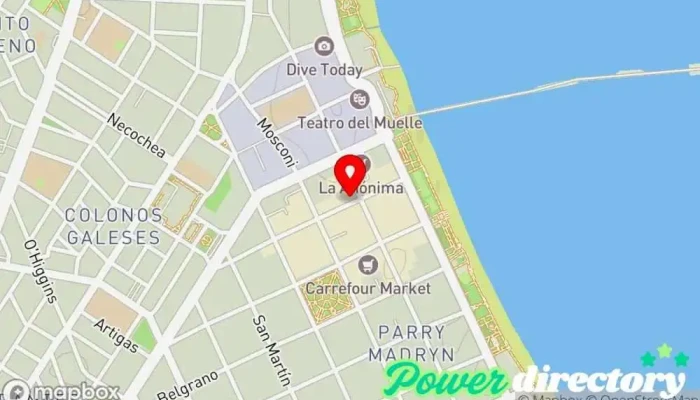 mapa de Eurocred SA Comercio en Puerto Madryn