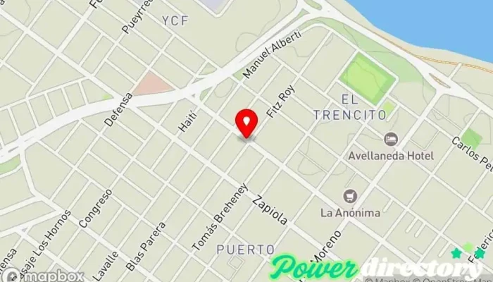 mapa de Exist Agencia de publicidad en Río Gallegos