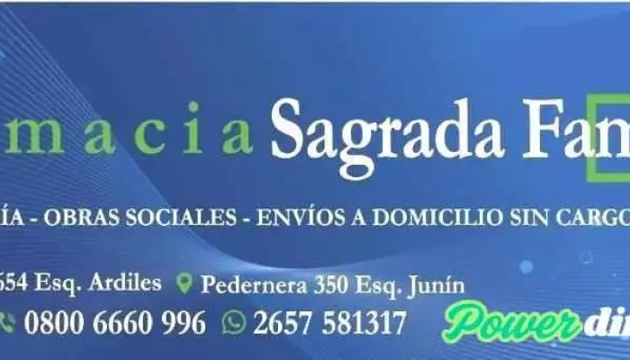 Farmacia Sagrada Familia - Villa Mercedes