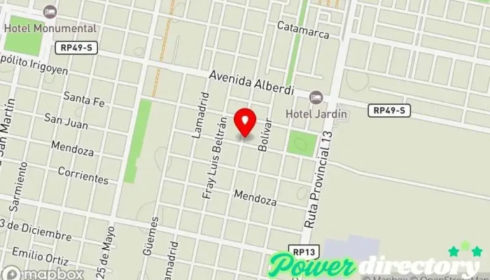 mapa de Fast Cred Franquicia San Jorge Banco en San Jorge