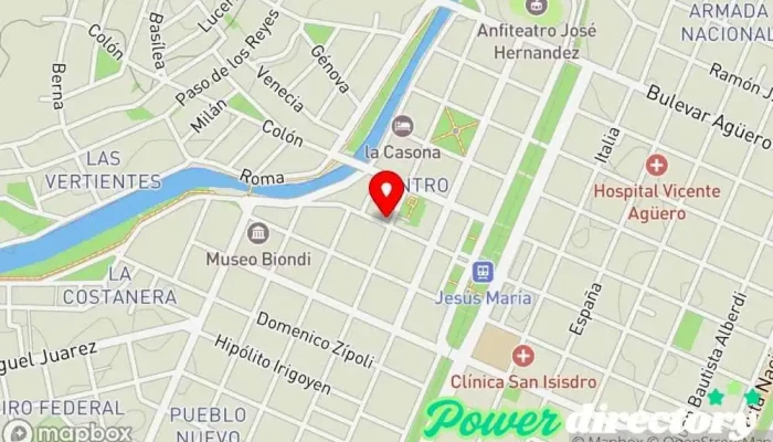 mapa de FEDERAR Agencia de préstamos en Jesus María