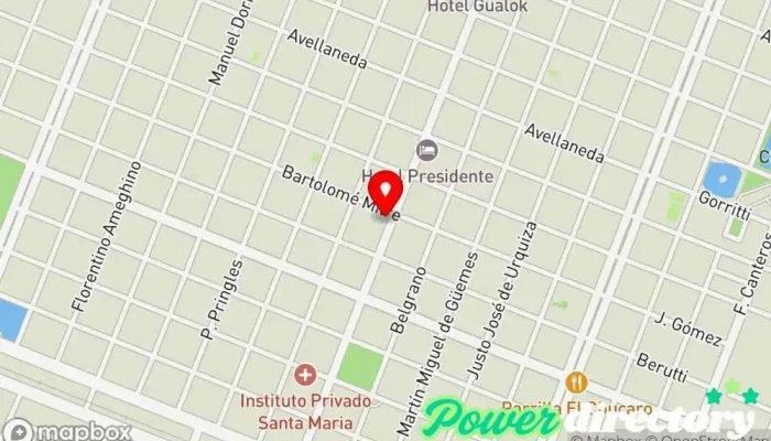 mapa de Federar Agencia de préstamos en Sáenz Peña