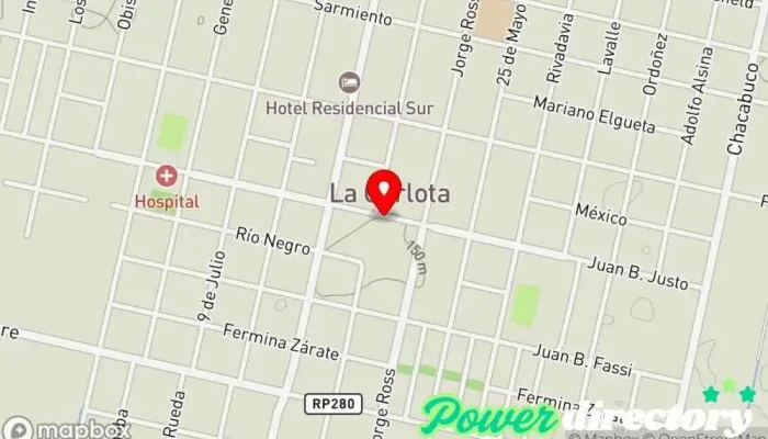 mapa de Fermina Salud y Estetica Fisioterapeuta en La Carlota
