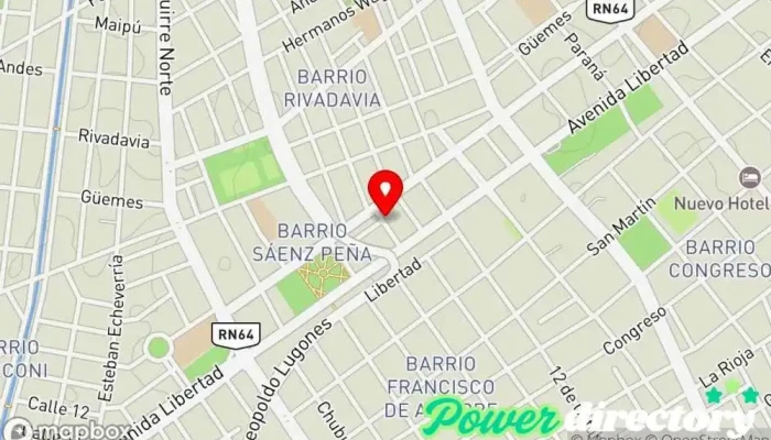 mapa de FILAXIS - Kinesiología y Rehabilitación Fisioterapeuta en Santiago del Estero