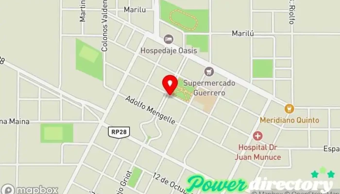 mapa de Filial Jacinto Arauz Banco en Jacinto Arauz