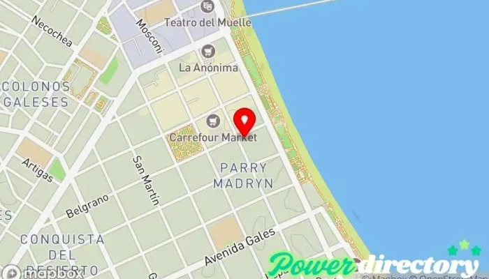 mapa de Finan Cred Prestamos En Efectivo Agencia de préstamos en Puerto Madryn