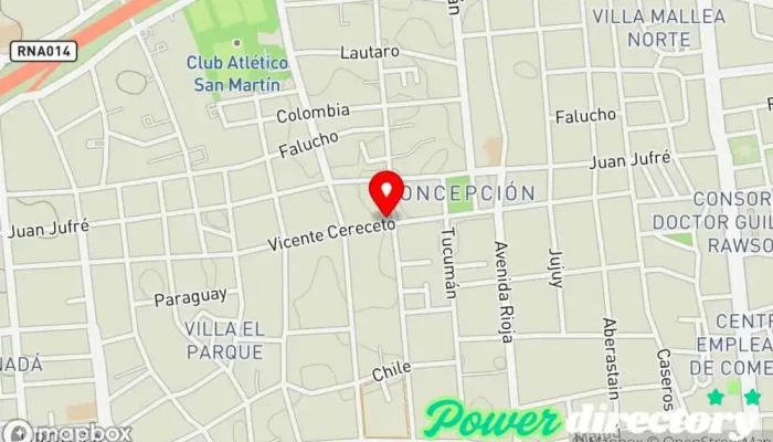 mapa de Financiera San Juan Institución financiera en San Juan