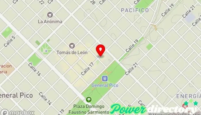 mapa de Financieras Agencia de préstamos en Gral. Pico