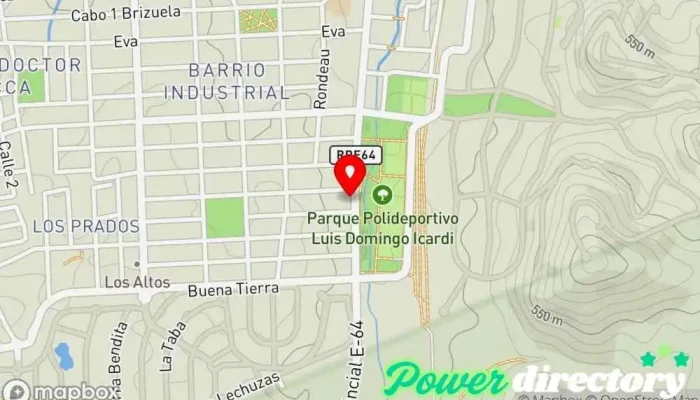 mapa de Fisio Balanz Centro de rehabilitación en La Calera