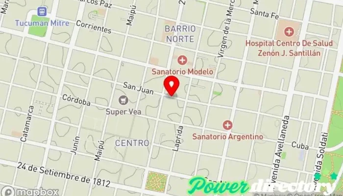 mapa de Fisio Force Fisioterapeuta en San Miguel de Tucumán