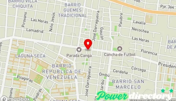 mapa de Fisio Like Kinesiología y Rehabilitación integral Kinesiólogo en Corrientes