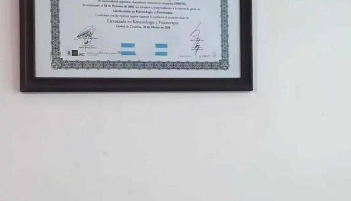 Fisioterapia Y Kinesiologia Selene Vazquez Del Propietario - Córdoba