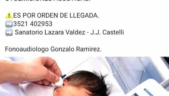 Fonoaudiologia Gonzalo Ramirez -  Del Propietario - Juan José Castelli