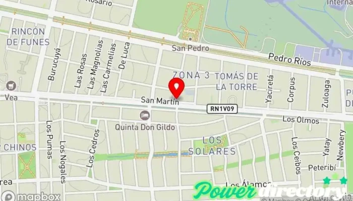 mapa de Funes Exclusivos Compraventa de automóviles, Venta de motocicletas de segunda mano en Funes