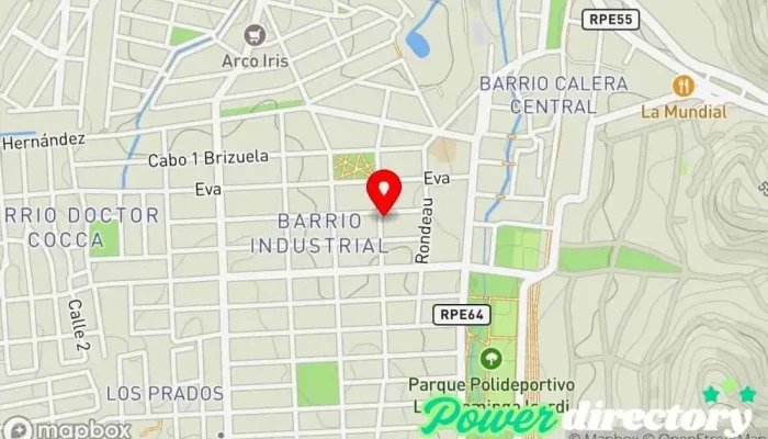 mapa de Funpraid Centro de rehabilitación en La Calera