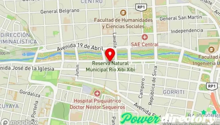 mapa de FYF Creditos  en San Salvador de Jujuy