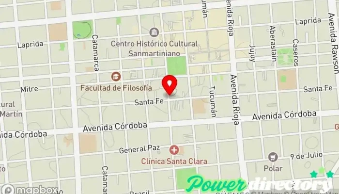 mapa de Garantía San Juan Institución financiera en San Juan