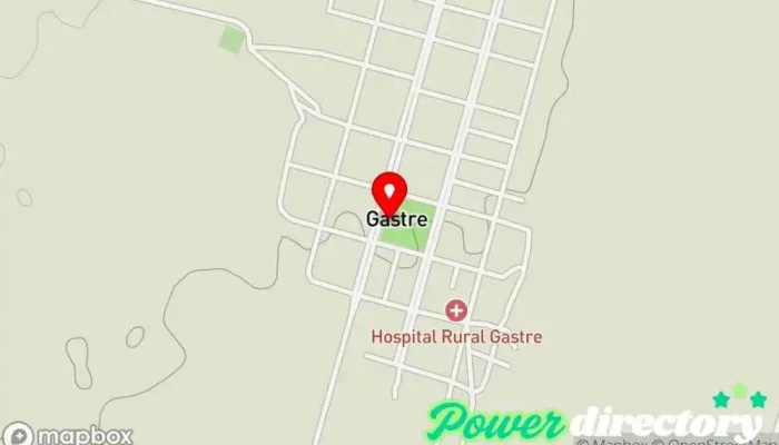 mapa de Gastre  en Gastre