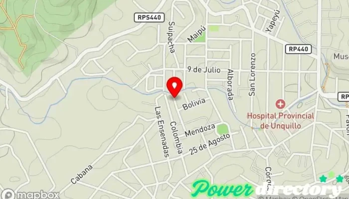 mapa de GESTIÓN DE COBRANZAS CÓRDOBA Cobro de deudas en Unquillo