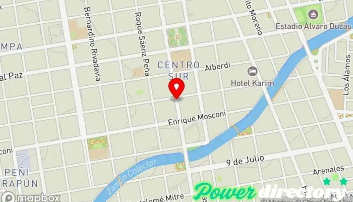 mapa de Gestión Express Oficinas de empresa en Cutral Co