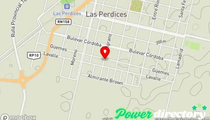 mapa de Gestoría & asesoría Gestoría en Las Perdices