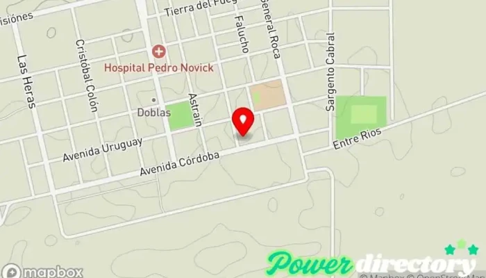 mapa de Gestoria DOBLAS Oficinas de empresa en Doblas