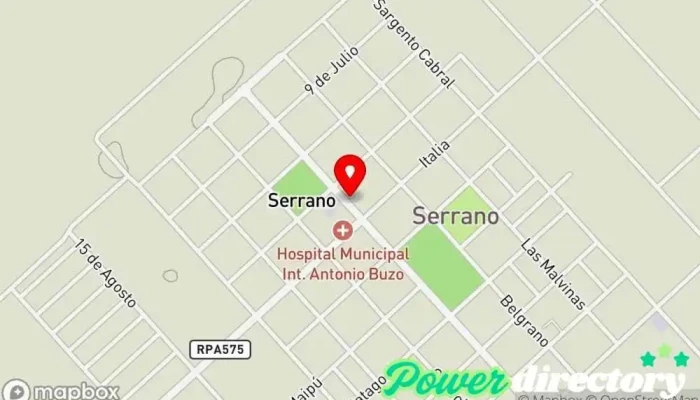 mapa de Gestoría Serrano Gestoría, Gestor, Notaría, Colegio privado en Serrano