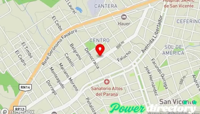mapa de Go Credil El Mejor Préstamo Siempre Joyería en San Vicente