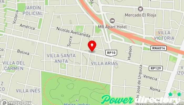 mapa de GordiPan (panadería artesanal) Panadería en Rivadavia