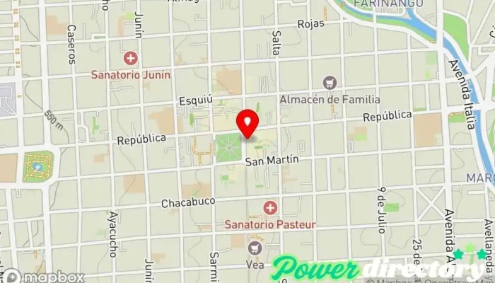 mapa de Grisino Tienda de ropa infantil en San Fernando del Valle de Catamarca