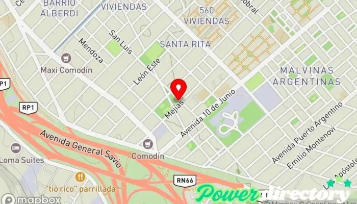 mapa de Grupo Sicom Agencia de préstamos en San Salvador de Jujuy
