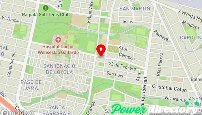 mapa de GRUPO SICOM Institución financiera en BAB