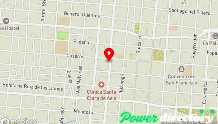 mapa de Grupo Sicom Agencia de préstamos en Salta