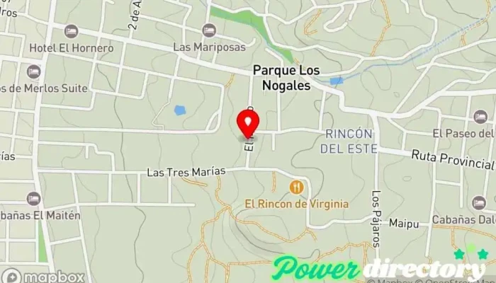 mapa de Herrería Merlo San Luis Herrero en Merlo