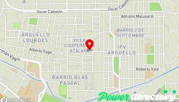 mapa de Hombre de la columna Fisioterapeuta en Córdoba