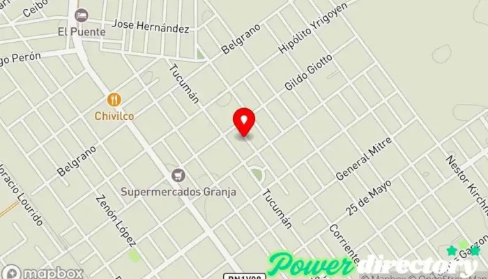 mapa de HUELLAS Equipo Interdisciplinario Médico en Pilar