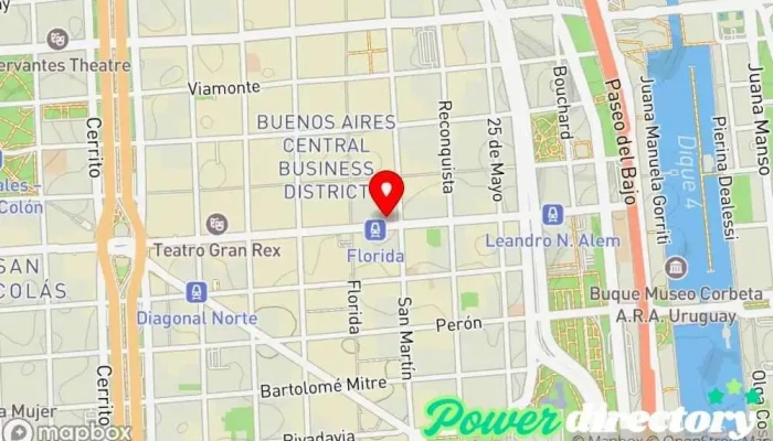 mapa de iKiwi Consultora financiera, Servicio de marketing por Internet en Cdad. Autónoma de Buenos Aires