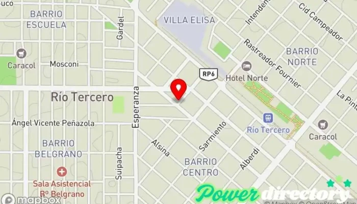 mapa de Impulso Financiero Planificador financiero en Río Tercero