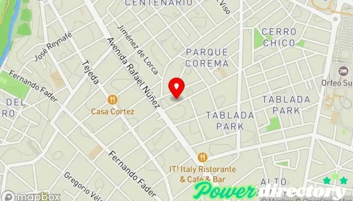 mapa de Impulso Saludable Centro de rehabilitación en Córdoba