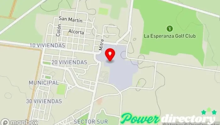 mapa de Ingenio La Esperanza Oficinas de empresa en San Salvador de Jujuy