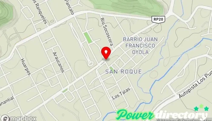 mapa de Inmar Panificados Panadería en San Luis
