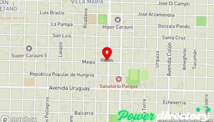 mapa de Instancred Agencia de préstamos en Villa Angela