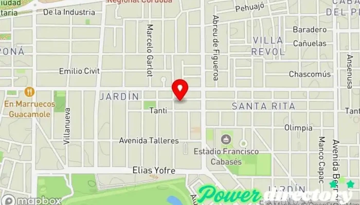 mapa de Instituto VIANETT Gimnasio en Córdoba