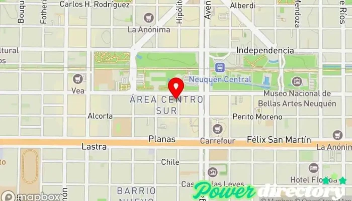 mapa de Iris Creditos Banco en Neuquén