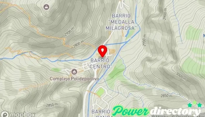 mapa de Iruya  en Iruya